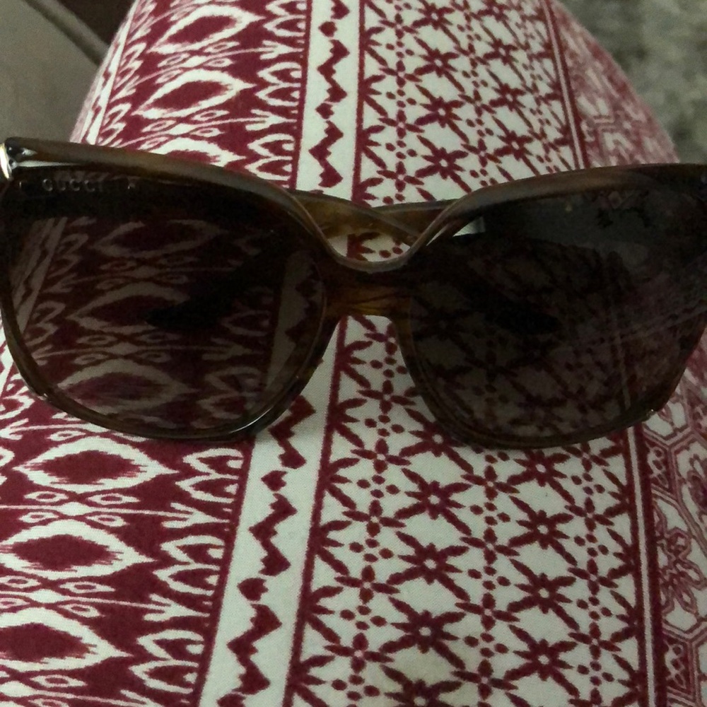 Brown Authentic Gucci Glasses